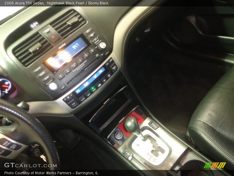 Nighthawk Black Pearl / Ebony Black 2006 Acura TSX Sedan