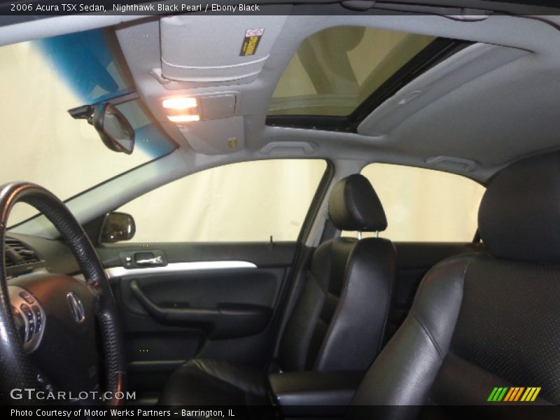 Nighthawk Black Pearl / Ebony Black 2006 Acura TSX Sedan