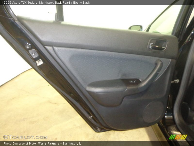 Nighthawk Black Pearl / Ebony Black 2006 Acura TSX Sedan
