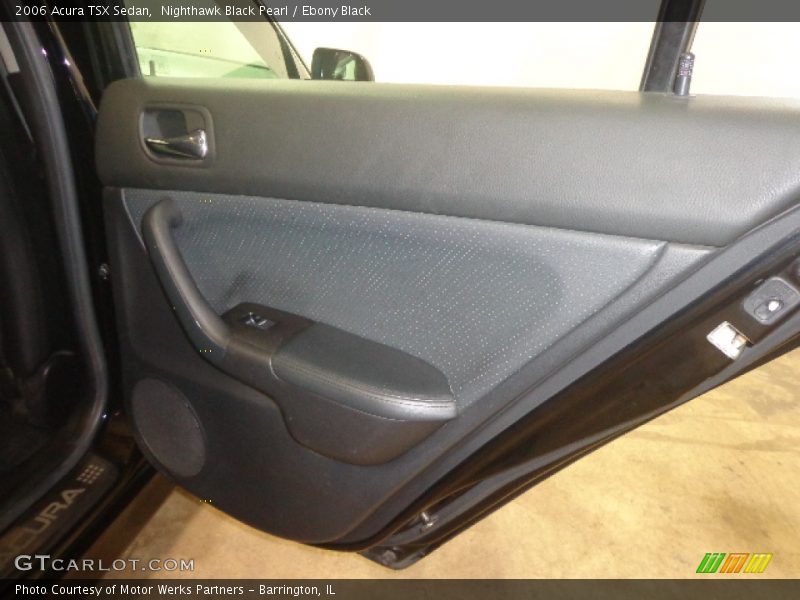 Nighthawk Black Pearl / Ebony Black 2006 Acura TSX Sedan