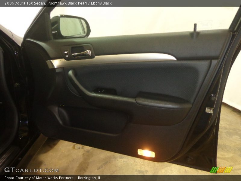 Nighthawk Black Pearl / Ebony Black 2006 Acura TSX Sedan