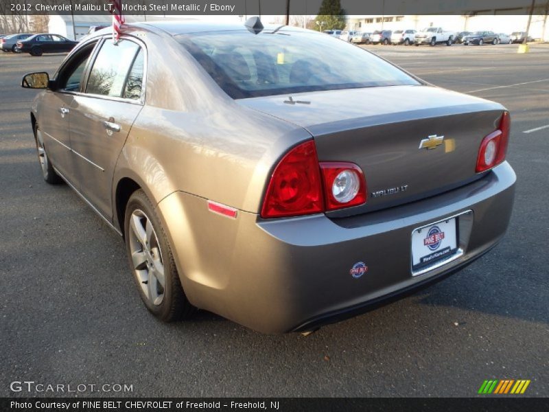 Mocha Steel Metallic / Ebony 2012 Chevrolet Malibu LT
