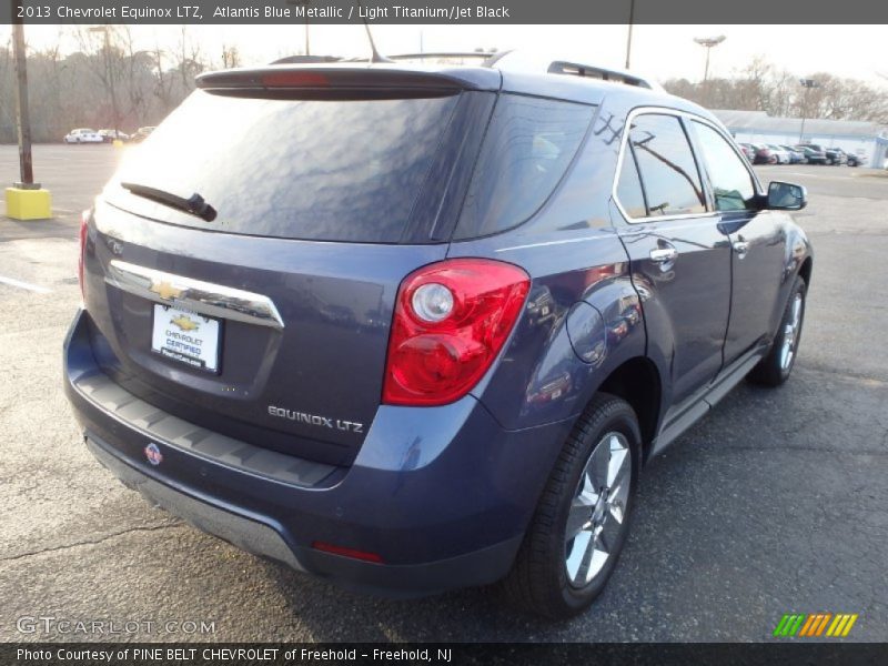 Atlantis Blue Metallic / Light Titanium/Jet Black 2013 Chevrolet Equinox LTZ
