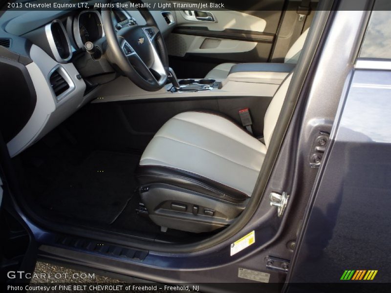 Atlantis Blue Metallic / Light Titanium/Jet Black 2013 Chevrolet Equinox LTZ