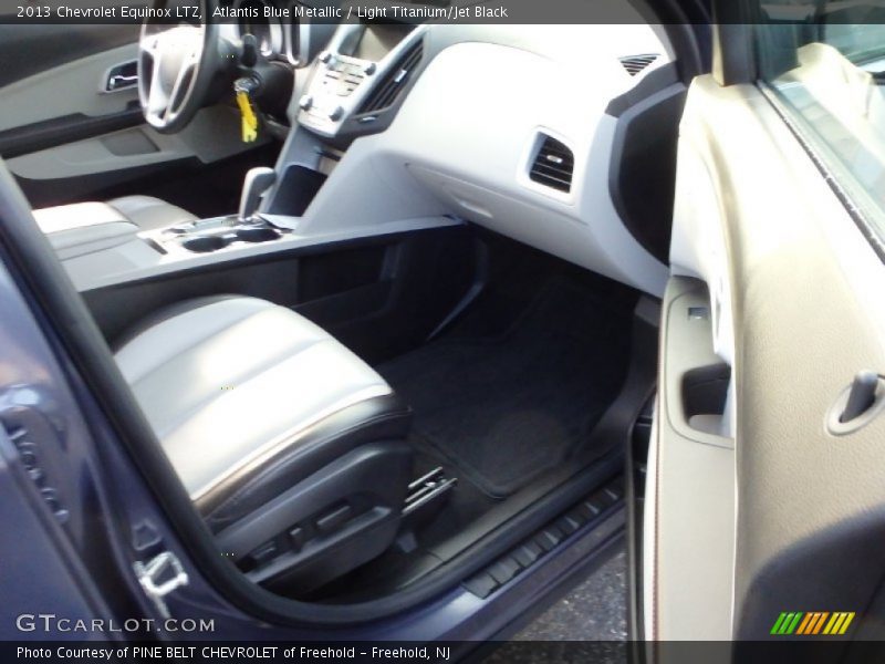 Atlantis Blue Metallic / Light Titanium/Jet Black 2013 Chevrolet Equinox LTZ