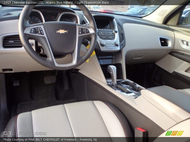 Atlantis Blue Metallic / Light Titanium/Jet Black 2013 Chevrolet Equinox LTZ