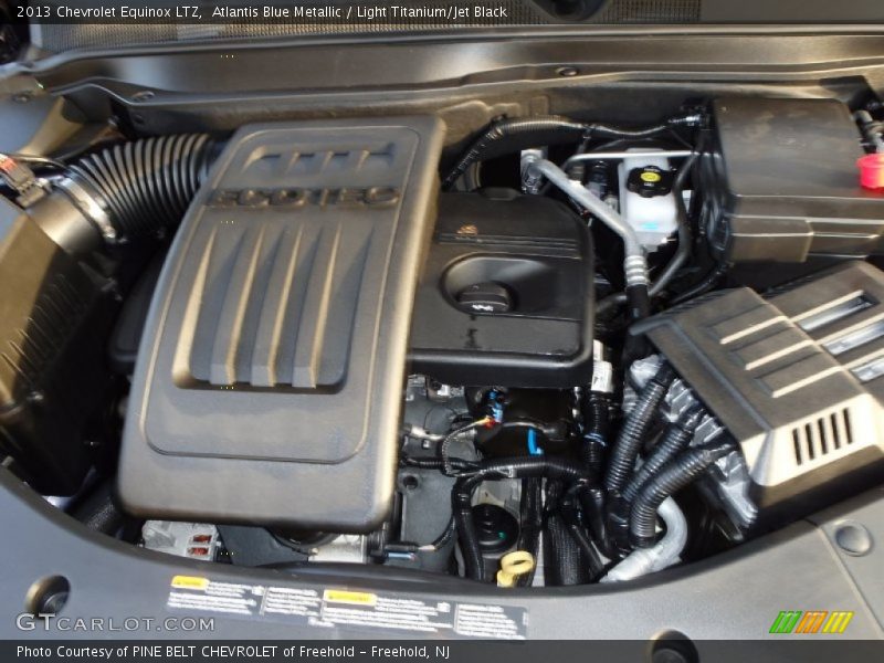 Atlantis Blue Metallic / Light Titanium/Jet Black 2013 Chevrolet Equinox LTZ