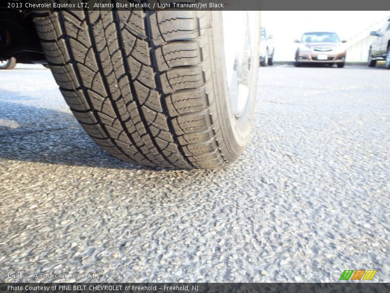 Atlantis Blue Metallic / Light Titanium/Jet Black 2013 Chevrolet Equinox LTZ