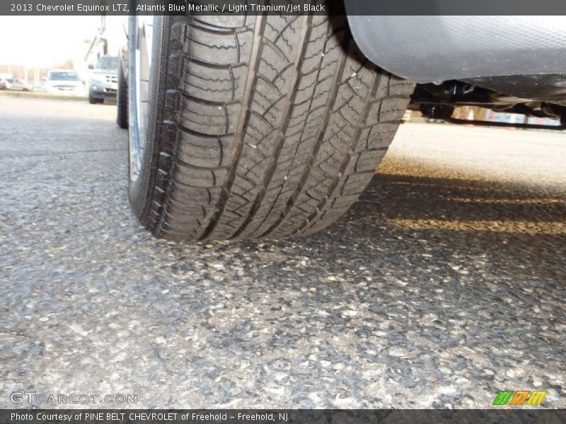 Atlantis Blue Metallic / Light Titanium/Jet Black 2013 Chevrolet Equinox LTZ
