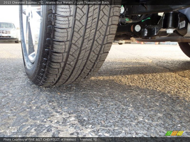 Atlantis Blue Metallic / Light Titanium/Jet Black 2013 Chevrolet Equinox LTZ