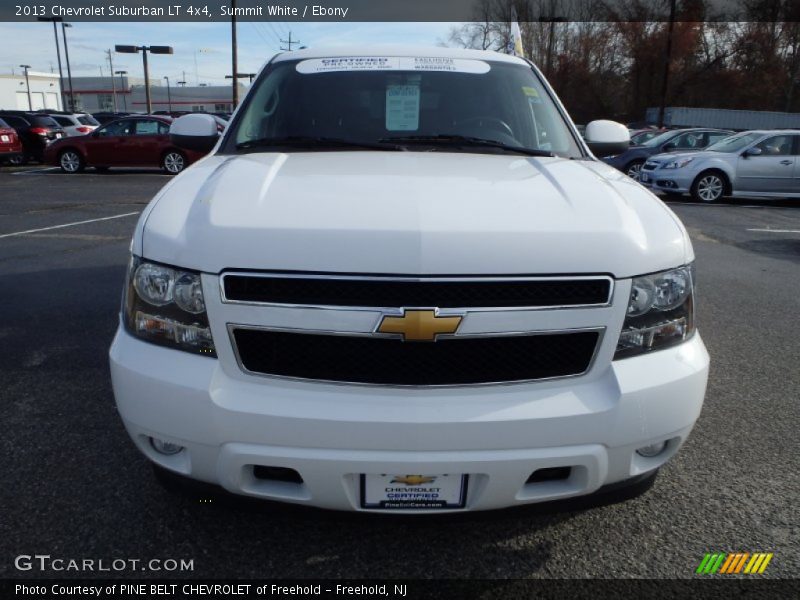 Summit White / Ebony 2013 Chevrolet Suburban LT 4x4