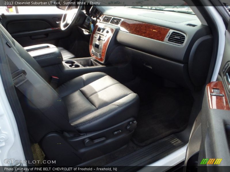 Summit White / Ebony 2013 Chevrolet Suburban LT 4x4