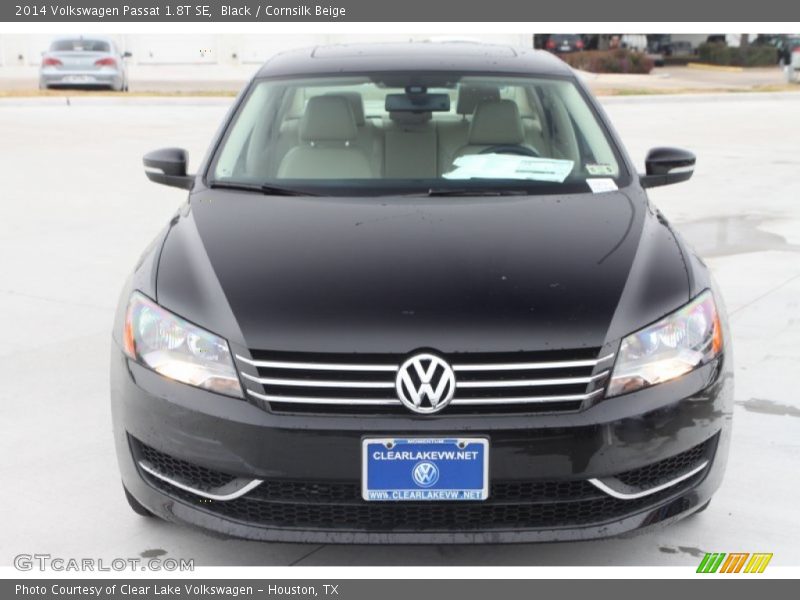 Black / Cornsilk Beige 2014 Volkswagen Passat 1.8T SE