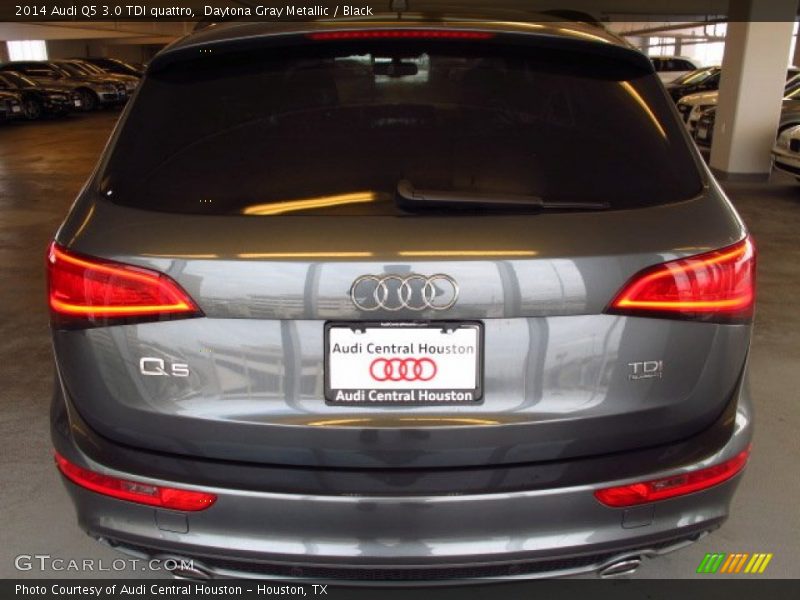 Daytona Gray Metallic / Black 2014 Audi Q5 3.0 TDI quattro