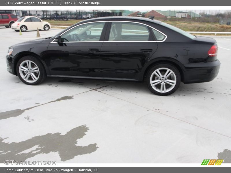 Black / Cornsilk Beige 2014 Volkswagen Passat 1.8T SE