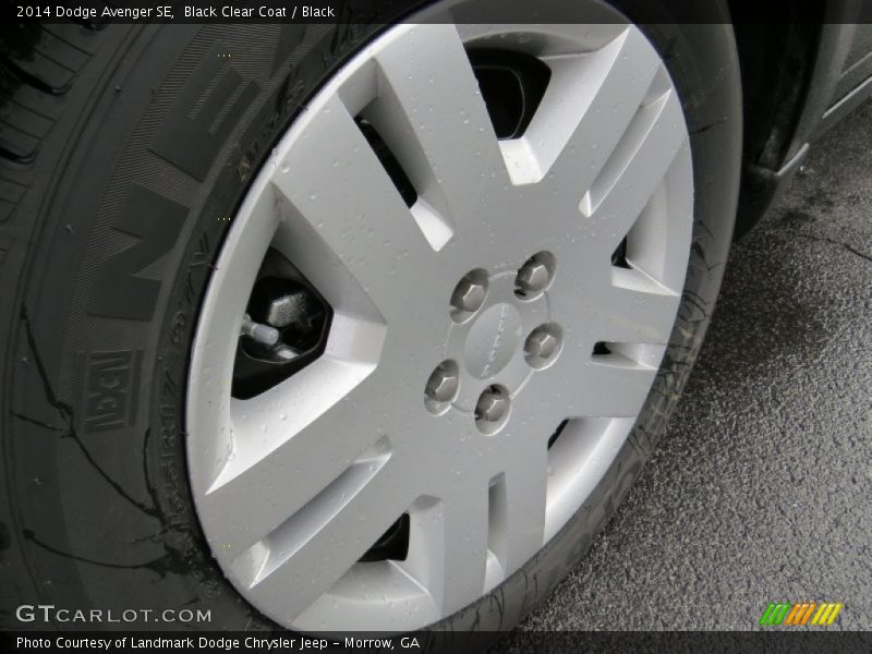 Black Clear Coat / Black 2014 Dodge Avenger SE