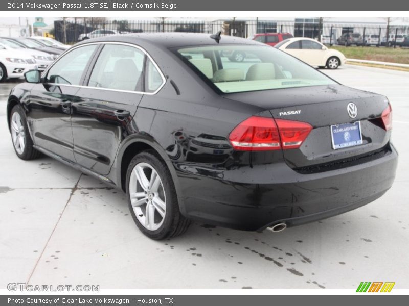 Black / Cornsilk Beige 2014 Volkswagen Passat 1.8T SE