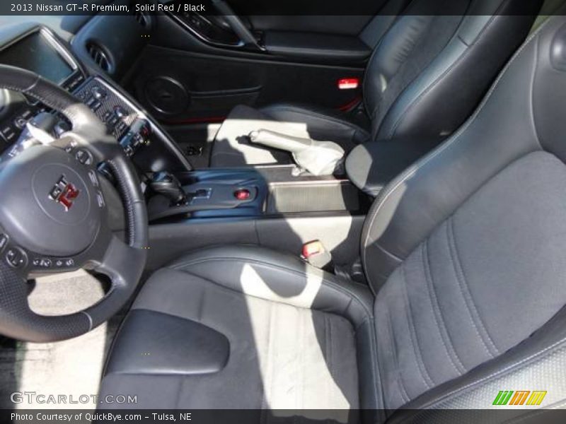 Front Seat of 2013 GT-R Premium