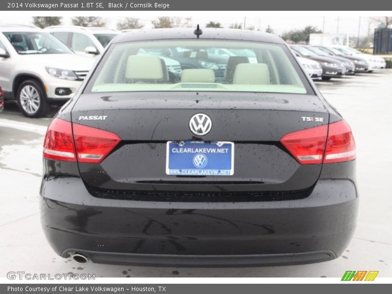 Black / Cornsilk Beige 2014 Volkswagen Passat 1.8T SE