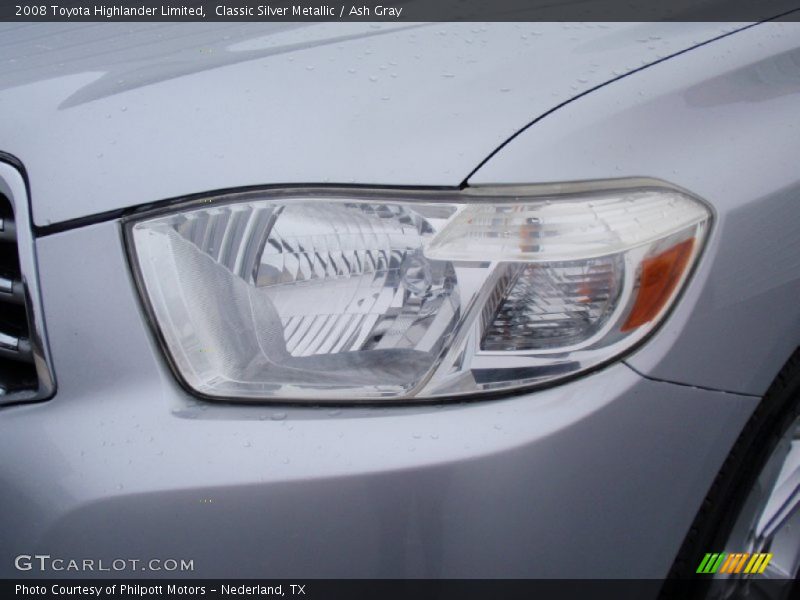 Classic Silver Metallic / Ash Gray 2008 Toyota Highlander Limited