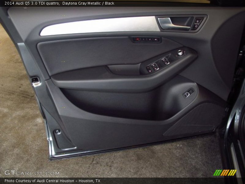 Daytona Gray Metallic / Black 2014 Audi Q5 3.0 TDI quattro