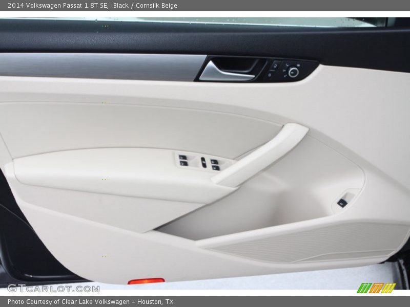 Black / Cornsilk Beige 2014 Volkswagen Passat 1.8T SE