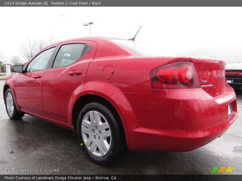 Redline 2-Coat Pearl / Black 2014 Dodge Avenger SE