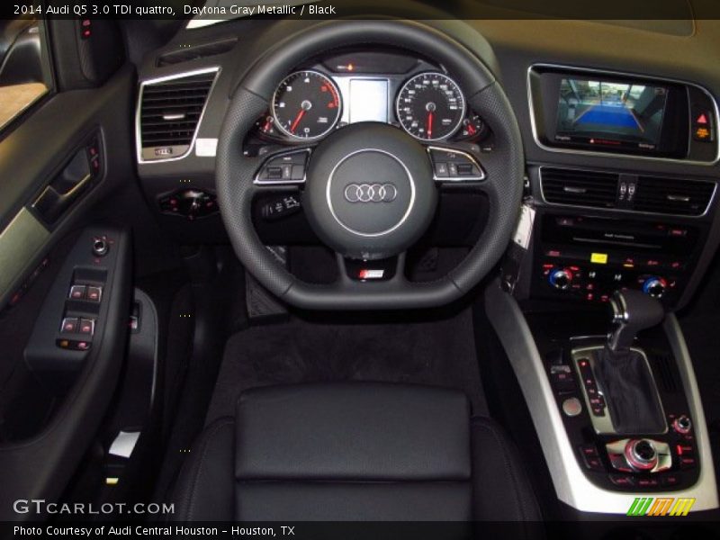 Daytona Gray Metallic / Black 2014 Audi Q5 3.0 TDI quattro