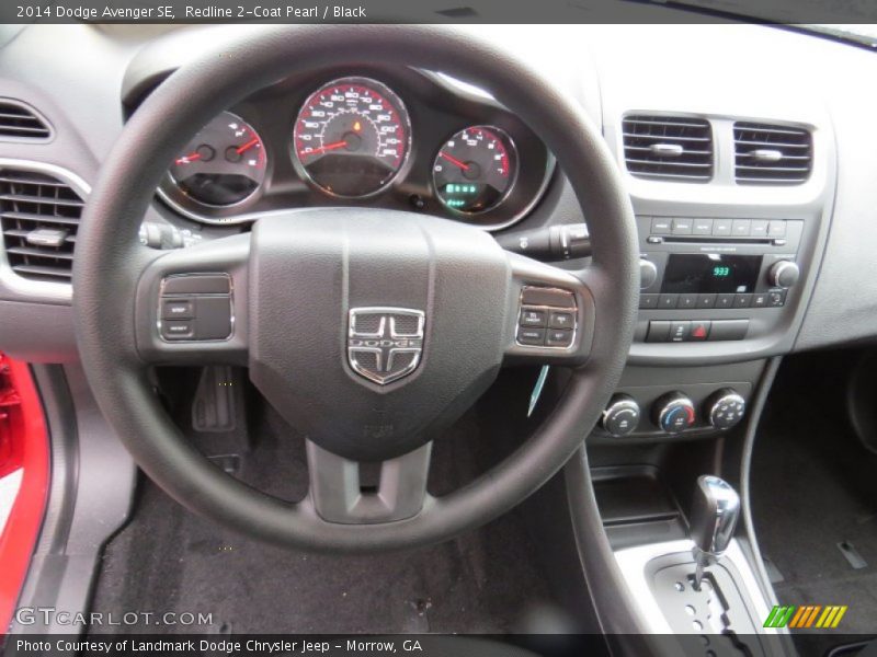 Redline 2-Coat Pearl / Black 2014 Dodge Avenger SE