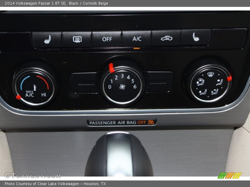 Black / Cornsilk Beige 2014 Volkswagen Passat 1.8T SE