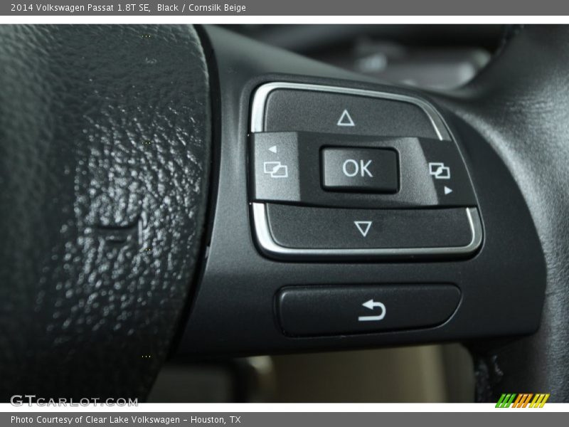 Black / Cornsilk Beige 2014 Volkswagen Passat 1.8T SE