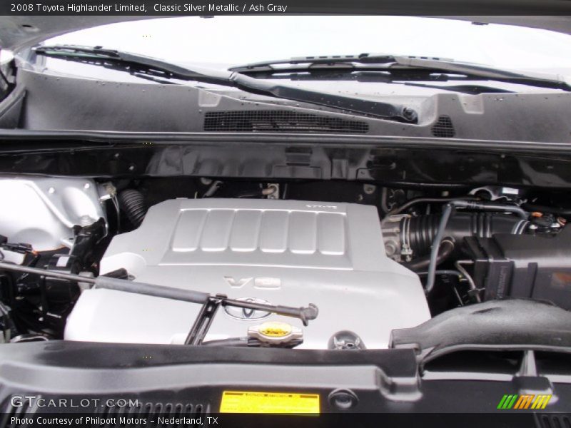 Classic Silver Metallic / Ash Gray 2008 Toyota Highlander Limited