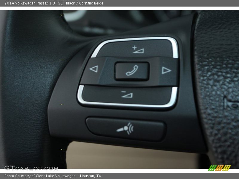 Black / Cornsilk Beige 2014 Volkswagen Passat 1.8T SE