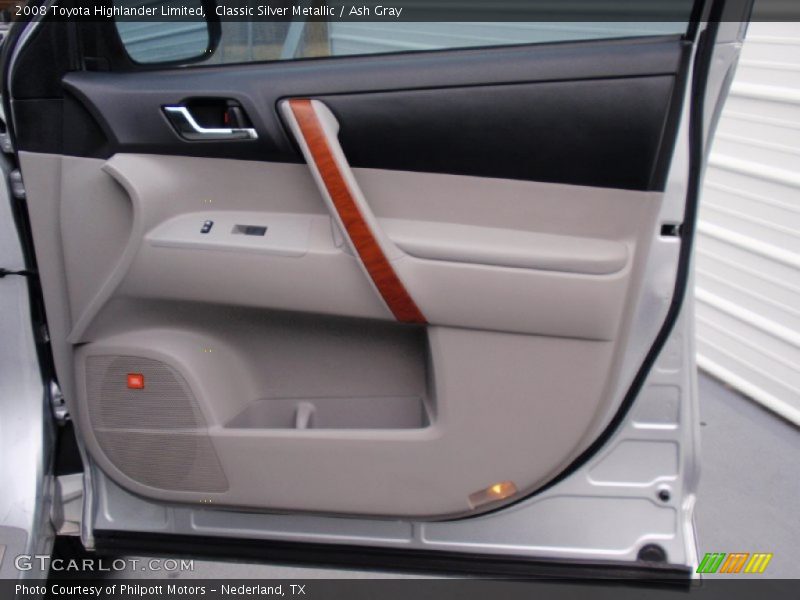 Classic Silver Metallic / Ash Gray 2008 Toyota Highlander Limited