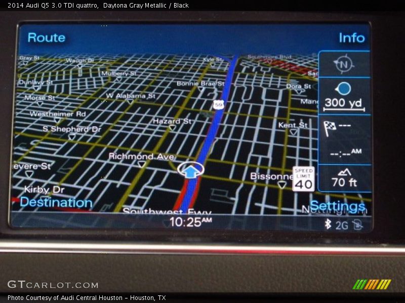 Navigation of 2014 Q5 3.0 TDI quattro