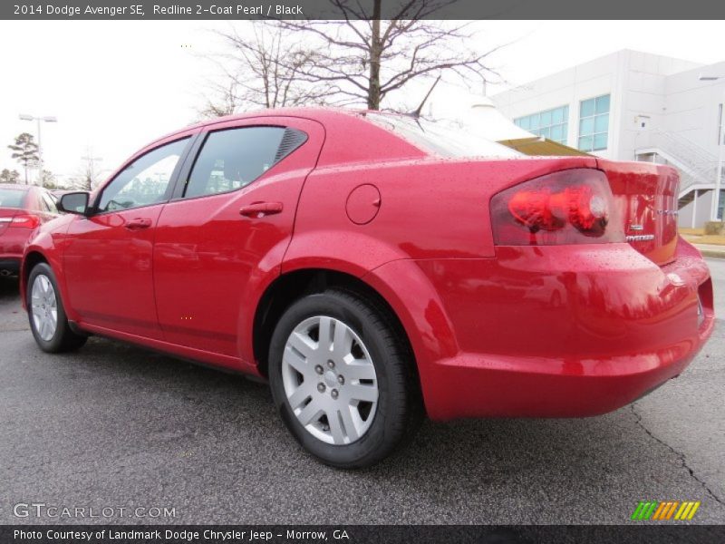 Redline 2-Coat Pearl / Black 2014 Dodge Avenger SE