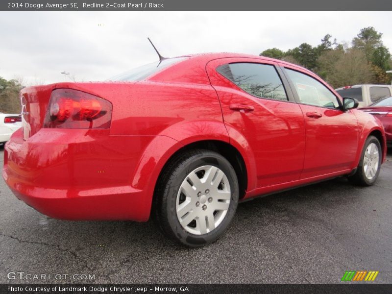 Redline 2-Coat Pearl / Black 2014 Dodge Avenger SE