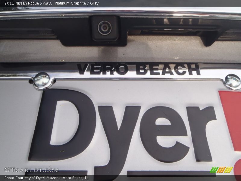 Platinum Graphite / Gray 2011 Nissan Rogue S AWD
