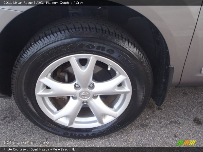 Platinum Graphite / Gray 2011 Nissan Rogue S AWD