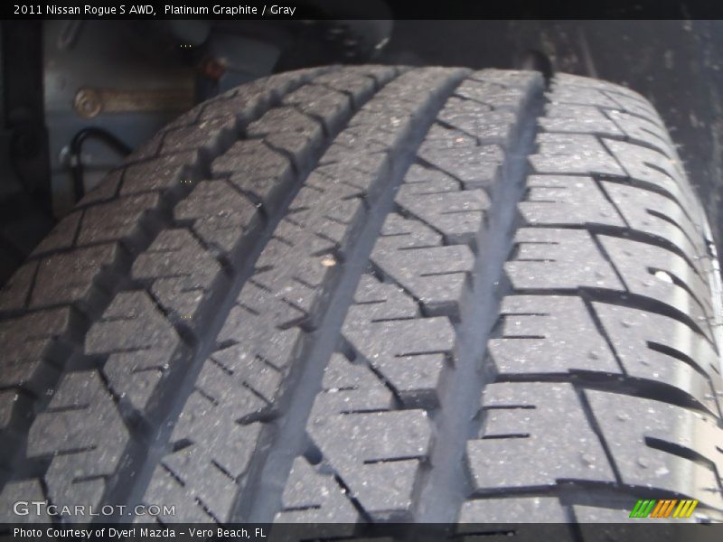 Platinum Graphite / Gray 2011 Nissan Rogue S AWD