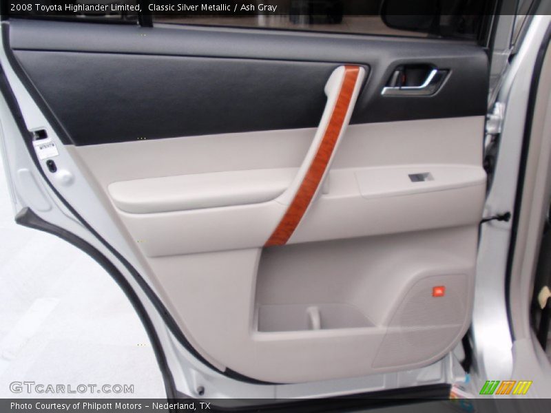 Classic Silver Metallic / Ash Gray 2008 Toyota Highlander Limited