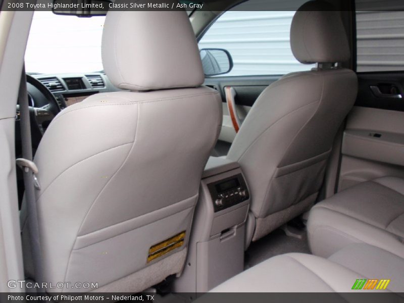 Classic Silver Metallic / Ash Gray 2008 Toyota Highlander Limited