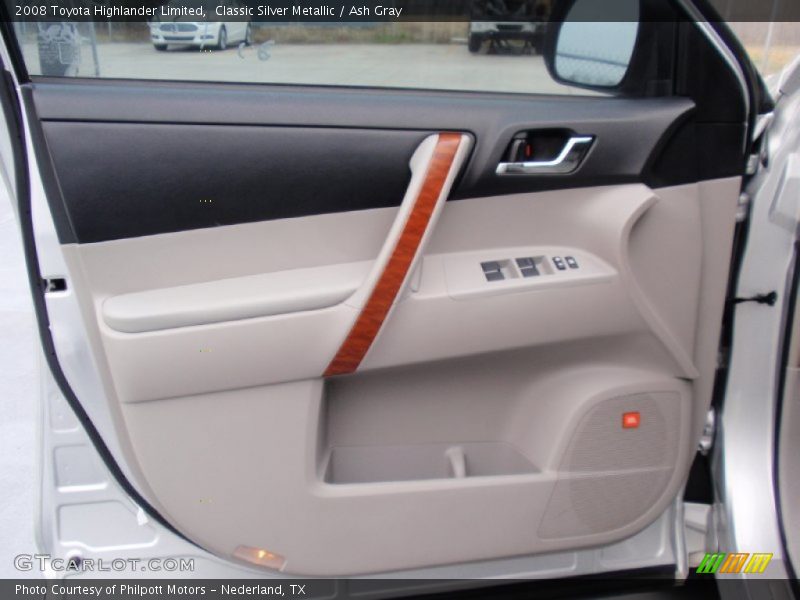 Classic Silver Metallic / Ash Gray 2008 Toyota Highlander Limited