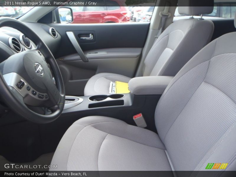 Platinum Graphite / Gray 2011 Nissan Rogue S AWD