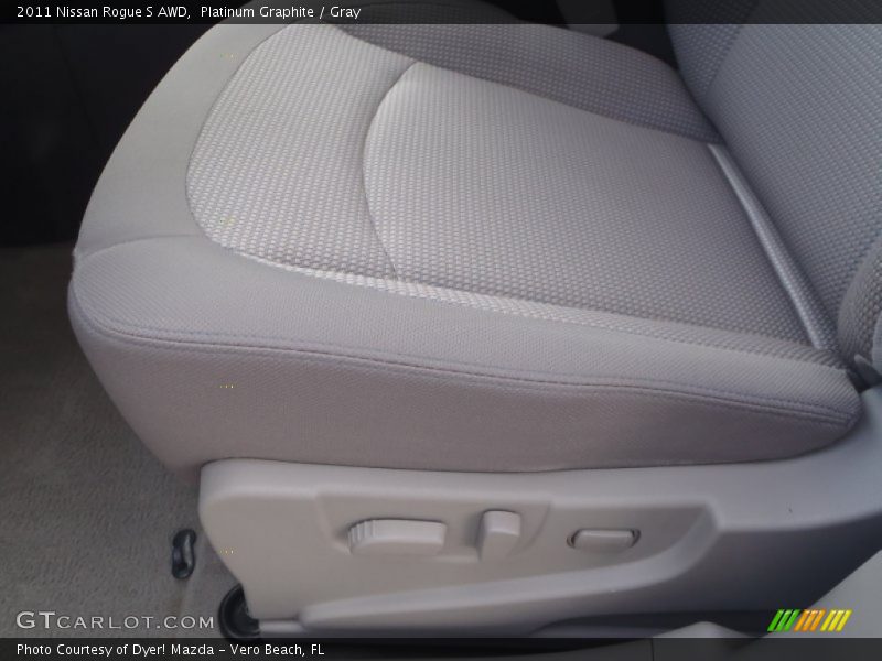 Platinum Graphite / Gray 2011 Nissan Rogue S AWD