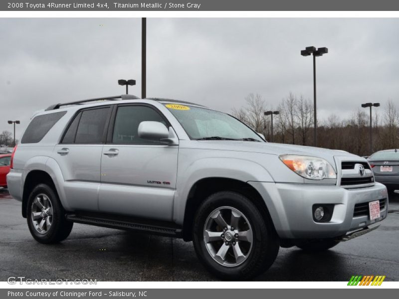 Titanium Metallic / Stone Gray 2008 Toyota 4Runner Limited 4x4