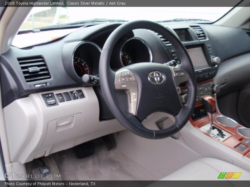 Classic Silver Metallic / Ash Gray 2008 Toyota Highlander Limited
