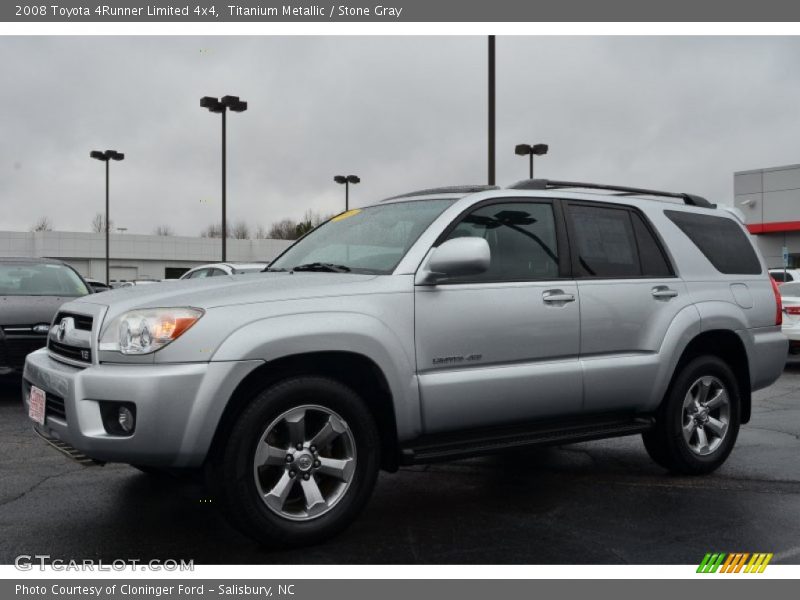 Titanium Metallic / Stone Gray 2008 Toyota 4Runner Limited 4x4