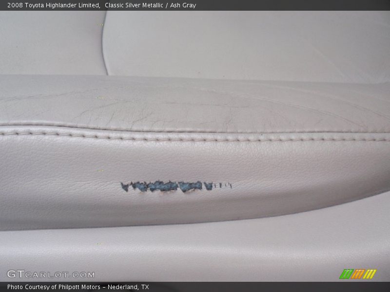 Classic Silver Metallic / Ash Gray 2008 Toyota Highlander Limited