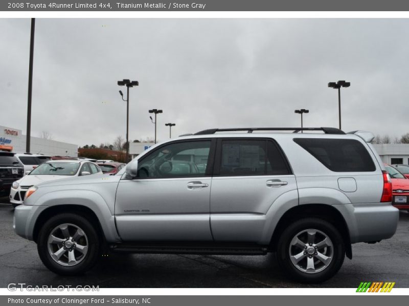 Titanium Metallic / Stone Gray 2008 Toyota 4Runner Limited 4x4